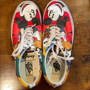 Vans Mickey and Friends Size 9 women / 7.5 men